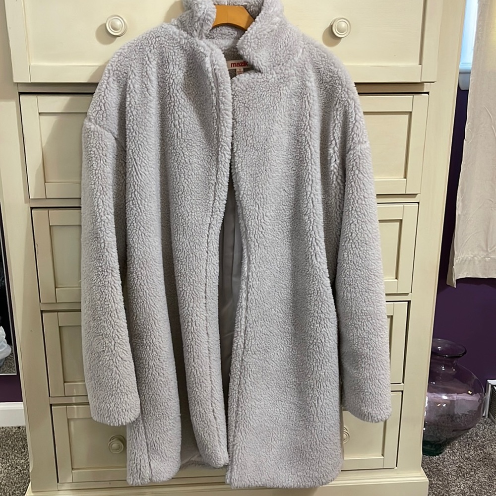 Mazik Women's Teddy Bear Coat Size Small